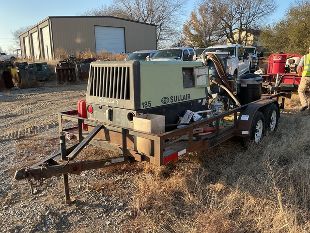 2017 Buck Dandy 16 ft T/A w/ Sandblasting System Utility Trailer