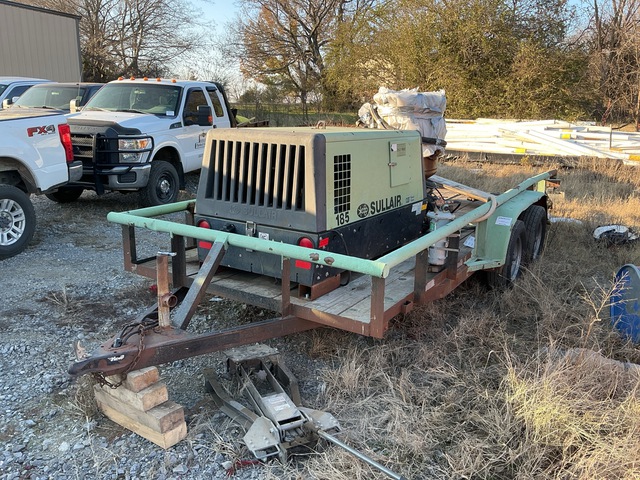 2011 Maxey T/A w/Sandblasting System Utility Trailer