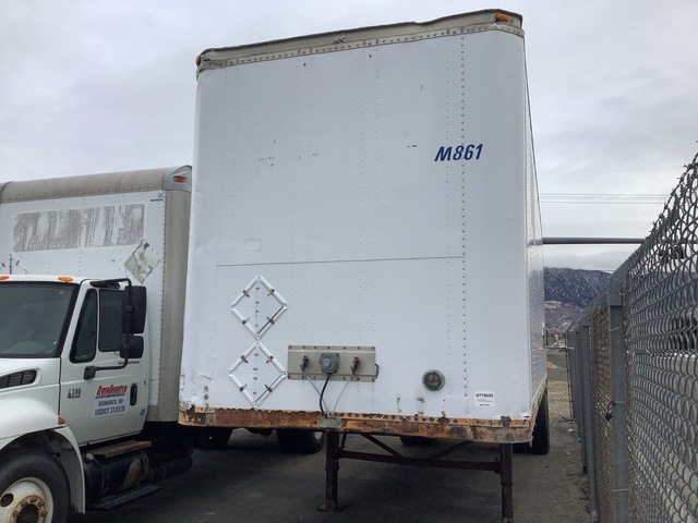 1991 Trailmobile 28 ft x 102 in S/A Van Trailer