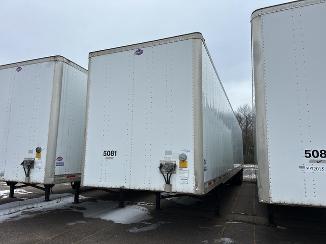 2013 Utility 53 ft x 102 in T/A Van Trailer