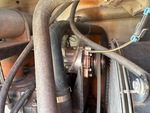 Engine with A/C Compressor