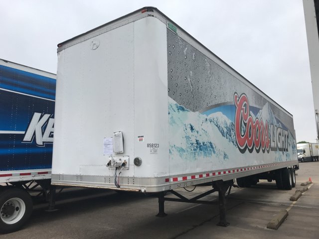 1995 Great Dane   Van Trailer