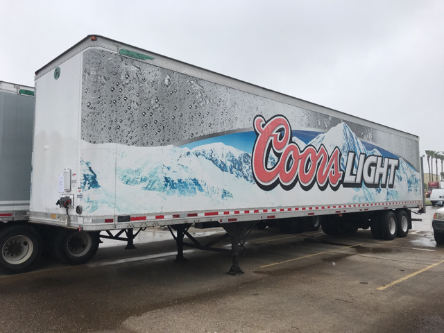 2001 Great Dane   Van Trailer