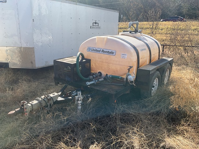 500 gal T/A Water Tank Trailer