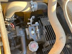 Engine with A/C Compressor