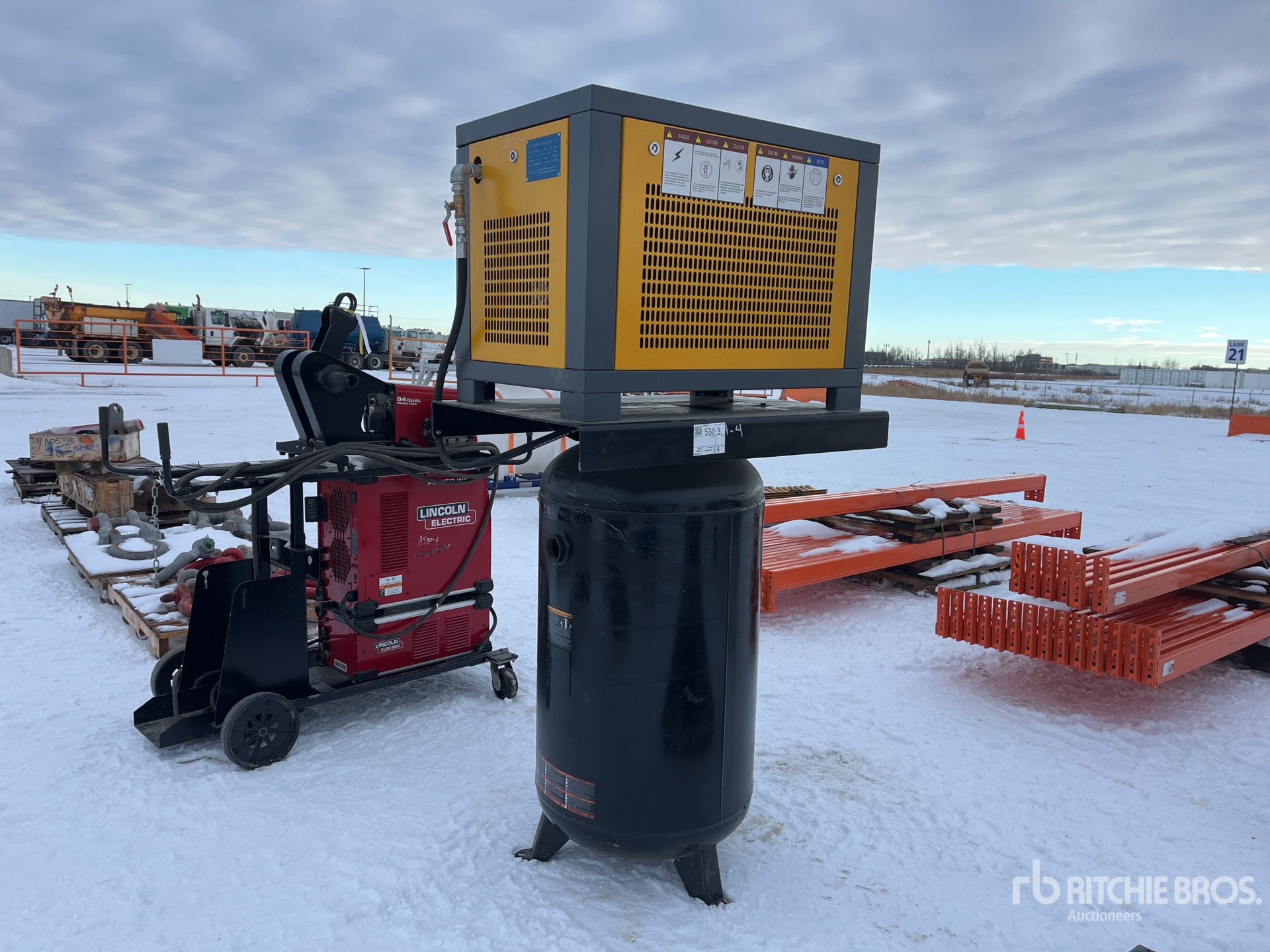 General Appearance with Picture, Left Rear Corner