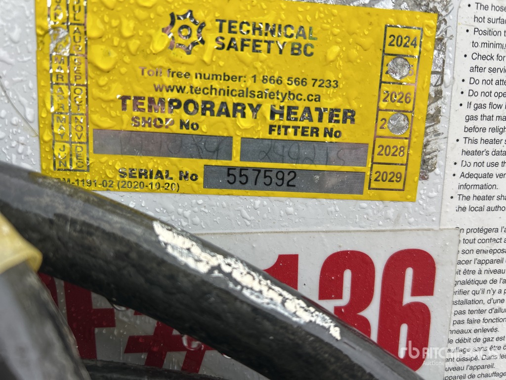 General Appearance with Unit Serial Number