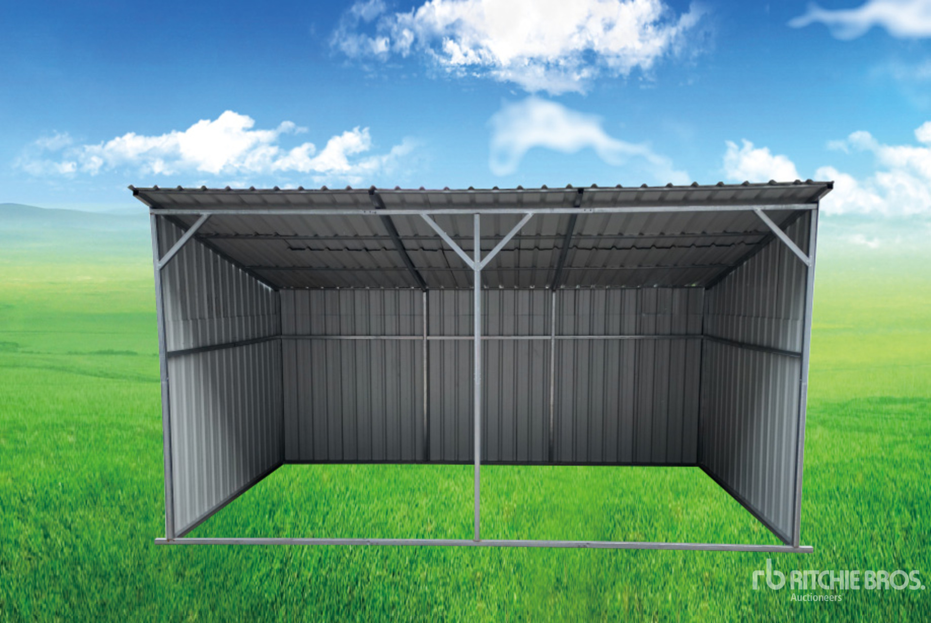 2024 KJ K1912 12 ft x 20 ft Livestock Shelter (Unused) | Ritchie Bros ...