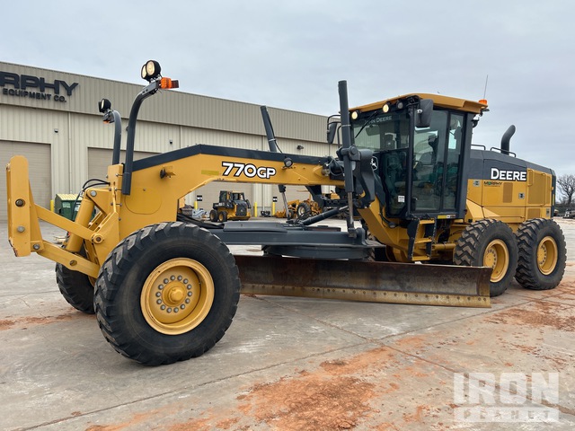 2015 John Deere 770G Motor Grader in Park City, Kansas, United States ...