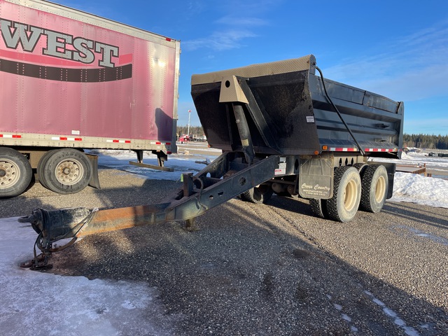 2005 Cross Country 14 ft T/A Pup End Dump Trailer