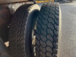 Underbody with Left Rear Drive Tires