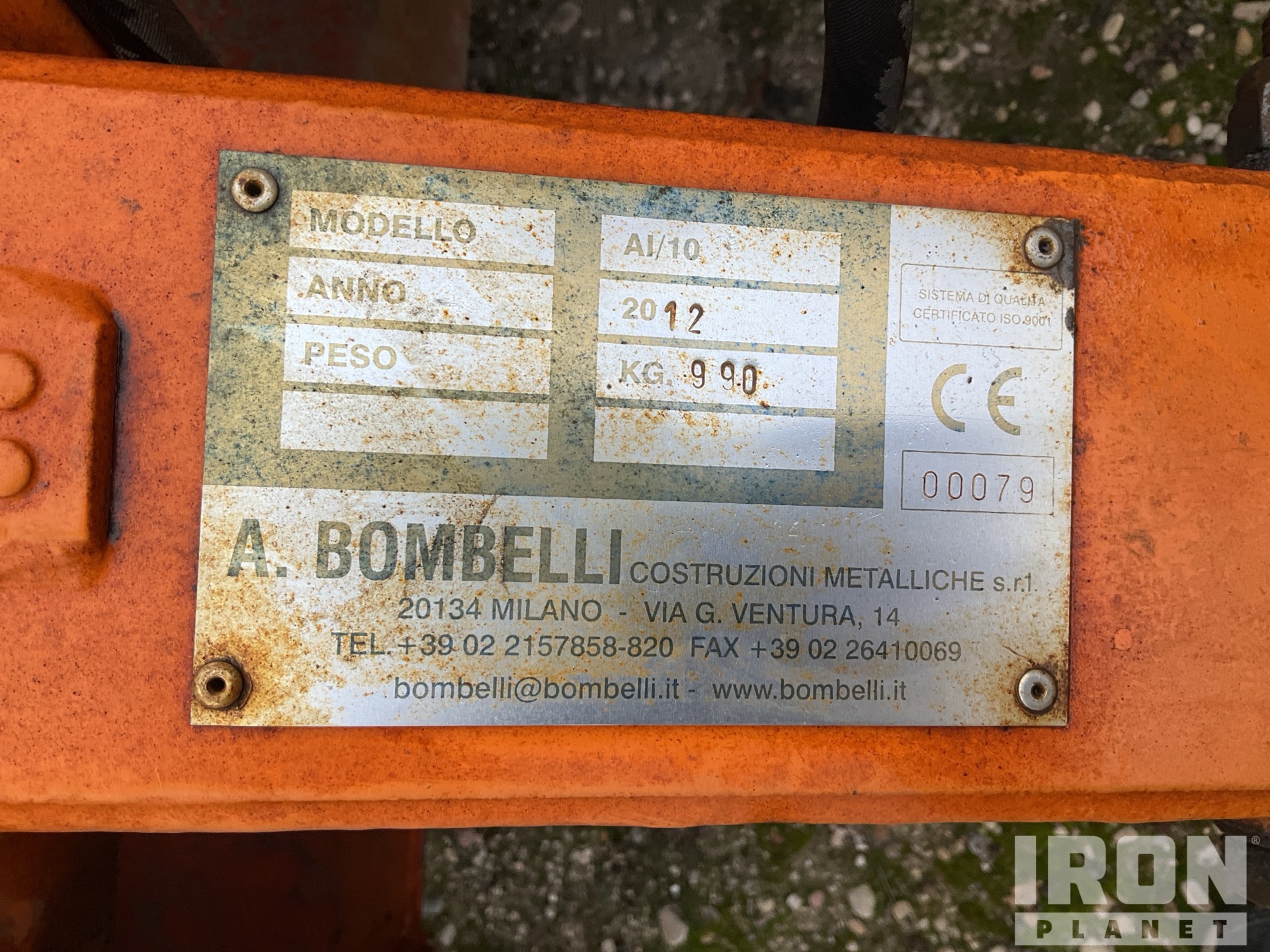 General Appearance with Numero seriale/numero d’identificazione del veicolo (VIN)