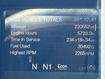 Cab with Engine Hours