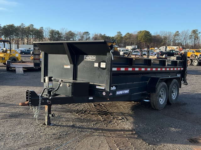 2024 Sure-Trac ST8214HL0D-B-140 14 ft T/A Dump Utility Trailer 2024 Sure-Trac ST8214HL0D-B-140 14 ft T/A Dump Utility Trailer