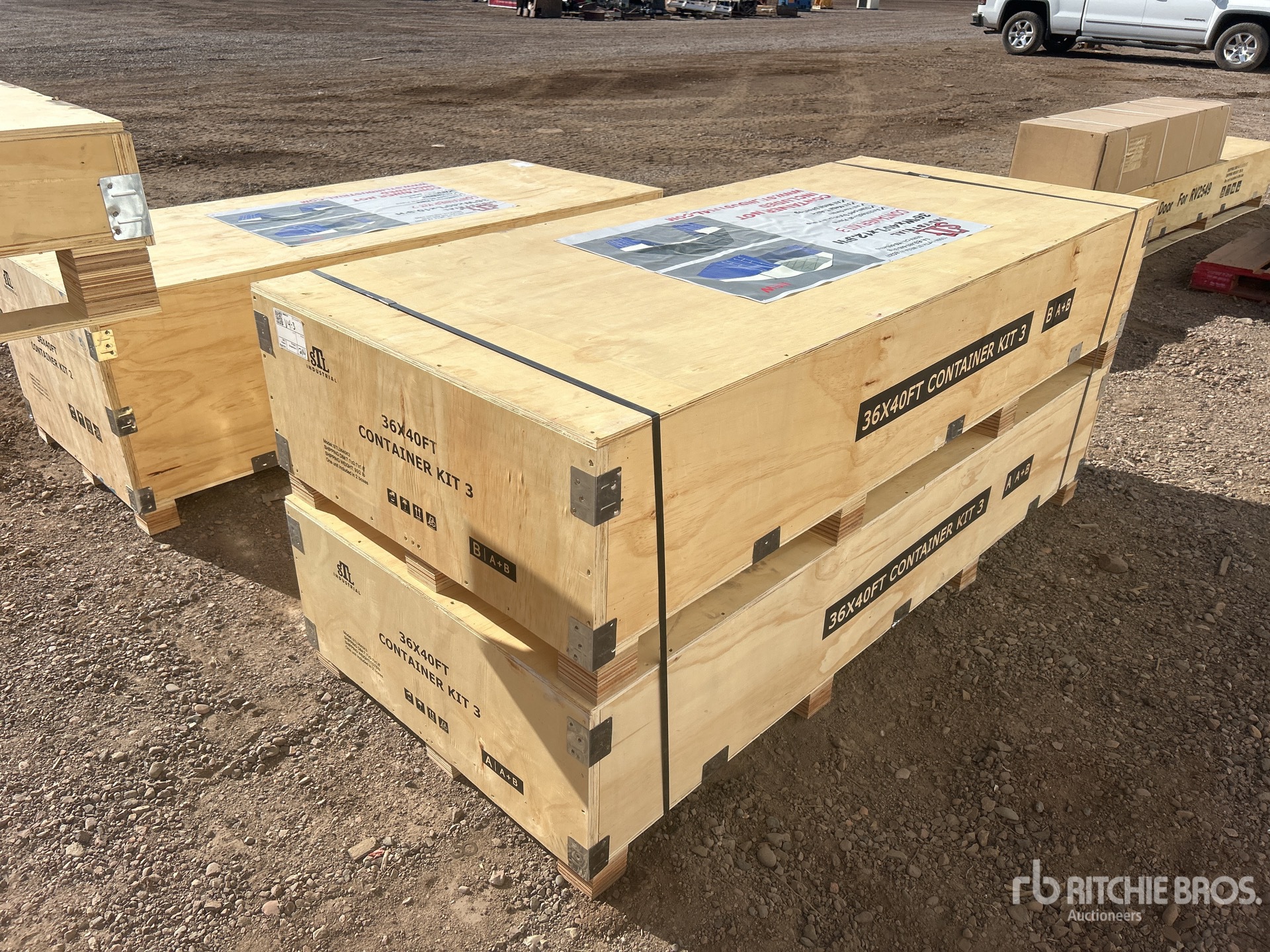 General Appearance with Picture, Left Rear Corner