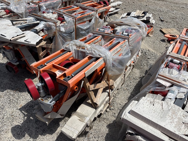 Quantity of (6) 2022 Doosan AC25 5500 lb Pallet Jack (Unused)