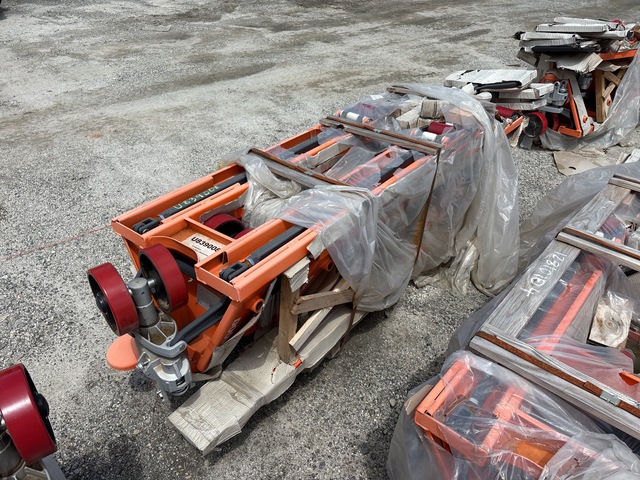 Quantity of (6) 2022 Doosan AC25 5500 lb Pallet Jack (Unused)