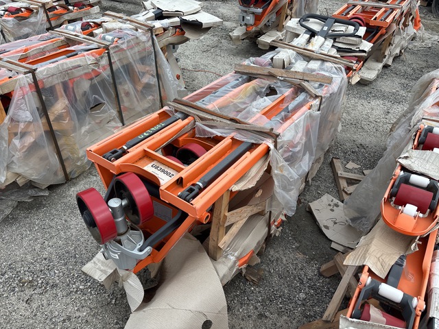 Quantity of (6) 2022 Doosan AC25 5500 lb Pallet Jack (Unused)