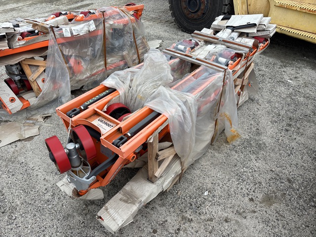 Quantity of (6) 2022 Doosan AC25 5500 lb Pallet Jack (Unused)