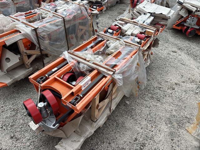 Quantity of (6) 2022 Doosan AC25 5500 lb Pallet Jack (Unused)