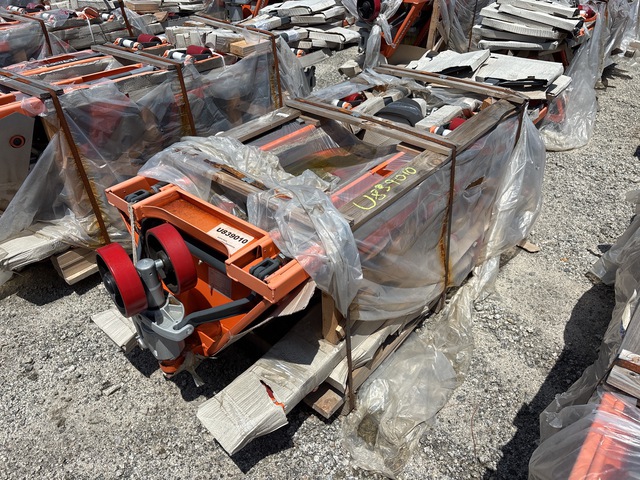 Quantity of (6) 2022 Doosan AC25 5500 lb Pallet Jack (Unused)