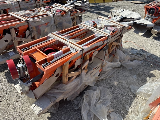 Quantity of (6) 2022 Doosan AC25 5500 lb Pallet Jack (Unused)