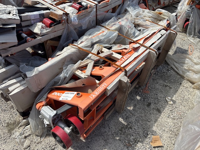 Quantity of (6) 2022 Doosan AC25 5500 lb Pallet Jack (Unused)