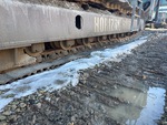 Undercarriage with Left Track Rollers