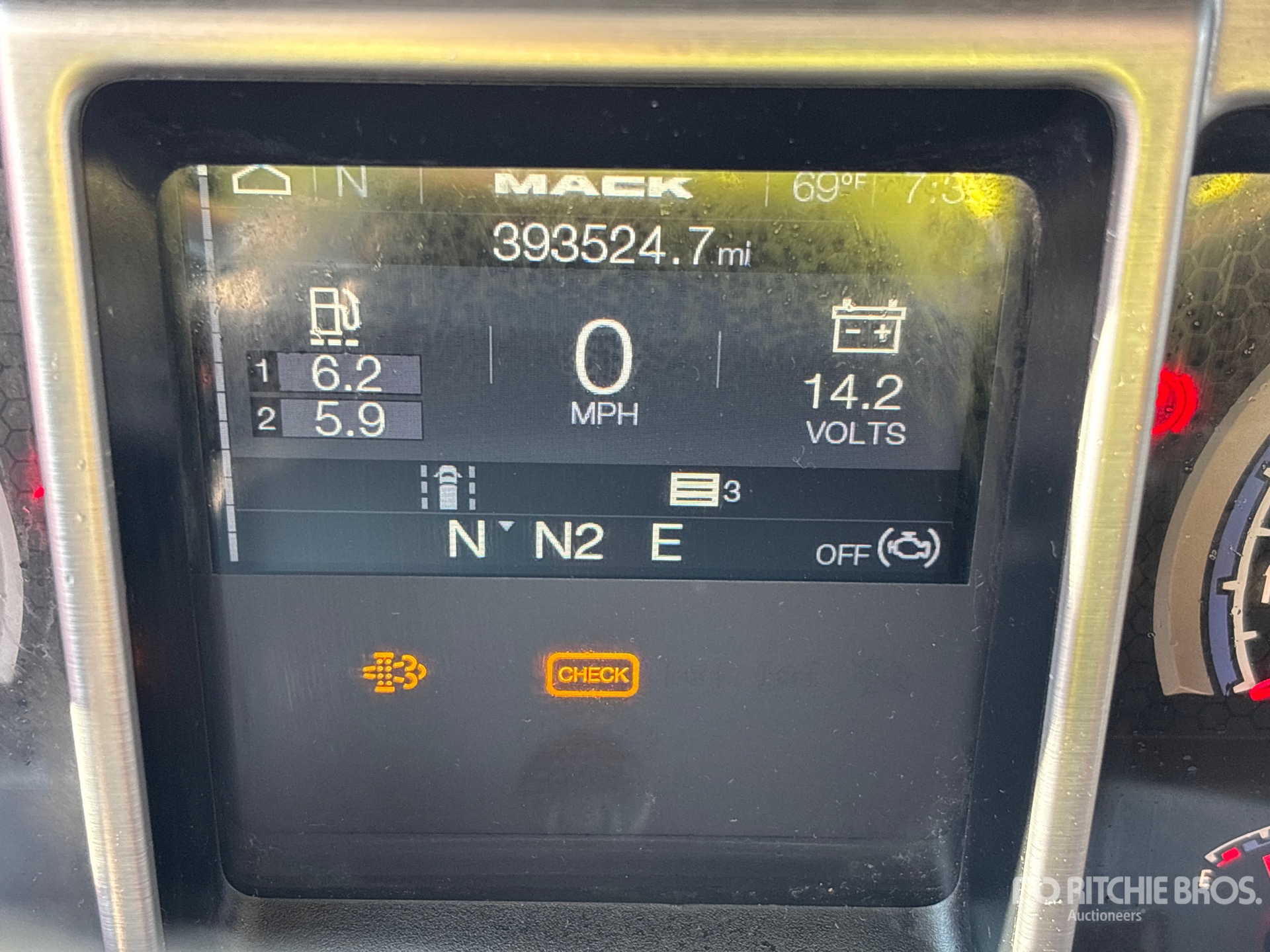 General Appearance with Hour Meter / Odometer