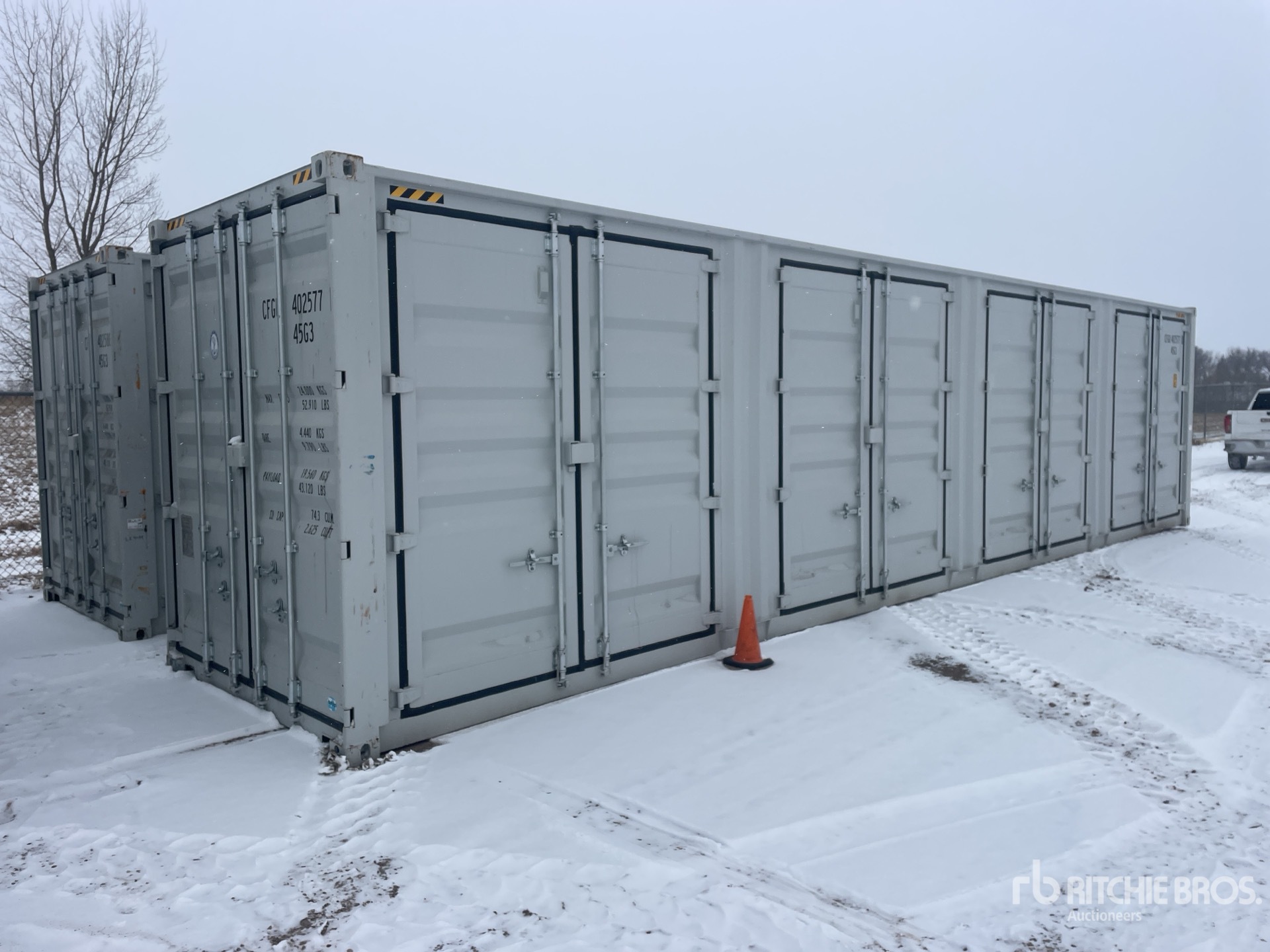 2024 40 ft High Cube Multi-Door Storage Container | Ritchie Bros ...