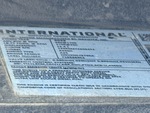 PN805023 - 2023 International LT625: Engine Data Tag