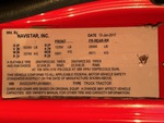 General Appearance with Motor Vehicle Safety Standards Label