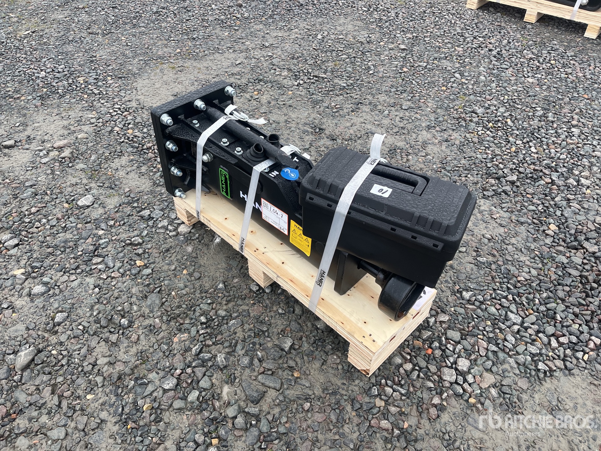 Capezzolo a pressione idraulico DN05-51 DKM10x1-M65x2 capezzolo