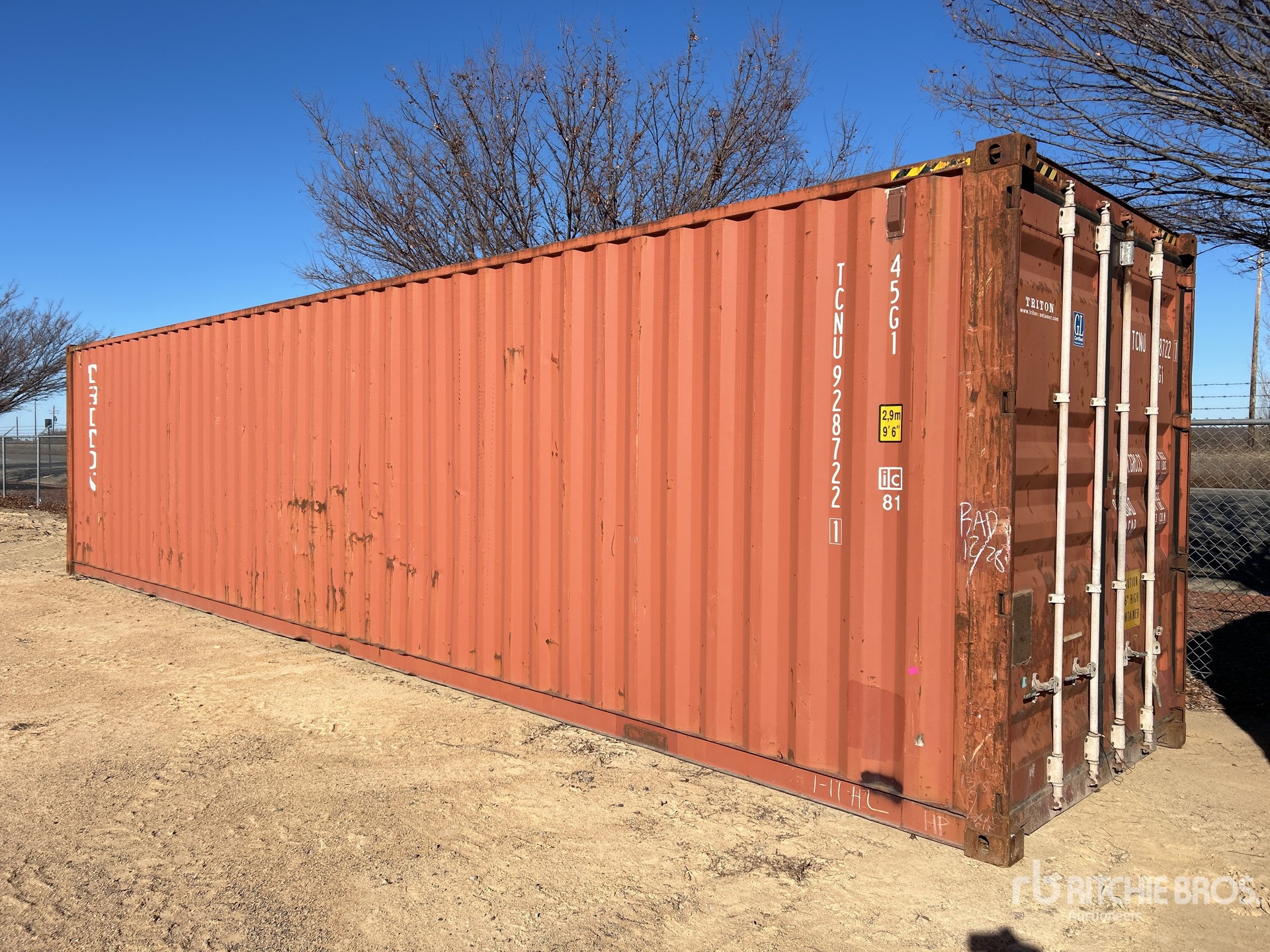 General Appearance with Picture, Left Rear Corner