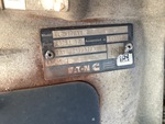 LN286405 - 2020 International LT625: Transmission Data Tag