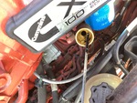 LN286405 - 2020 International LT625: Engine Oil level on Dipstick
