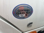 NN295671 - 2022 International LT625: Clean Idle Sticker