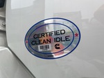 NN308540 - 2022 International LT625: Clean Idle Sticker