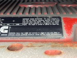 NN308540 - 2022 International LT625: Emission Label
