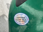 LL054960 - 2020 International LT625: Clean Idle Sticker