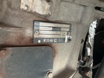 LL054960 - 2020 International LT625: Transmission Data Tag