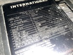 LL051858 - 2020 International LT625: Engine # 1