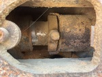 Undercarriage with Left Track Tensioner