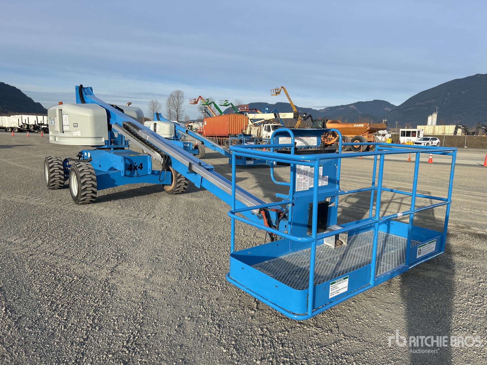2016 Genie S40 4WD Diesel Telescopic Boom Lift | Ritchie Bros. Auctioneers