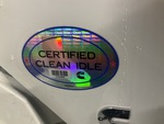 NL169207 - 2022 International MV607: Clean Idle Sticker