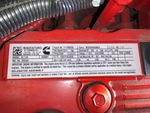 NL169207 - 2022 International MV607: Emission Label