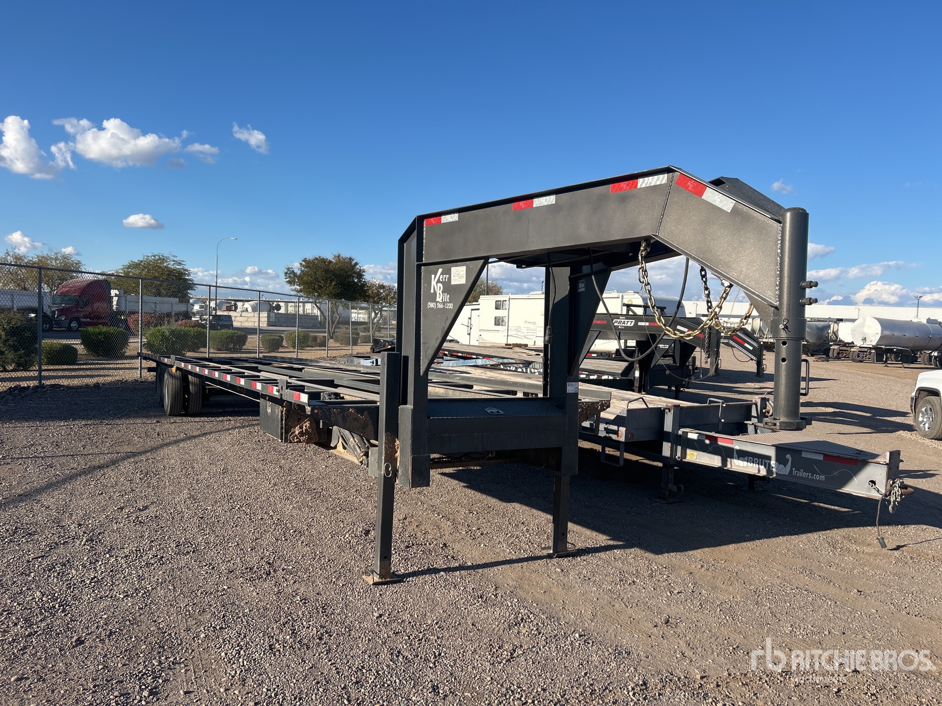 Kerr Built 2024 Kerr-Built 40 ft T/A Gooseneck Container Trailer | Ritchie Bros ...