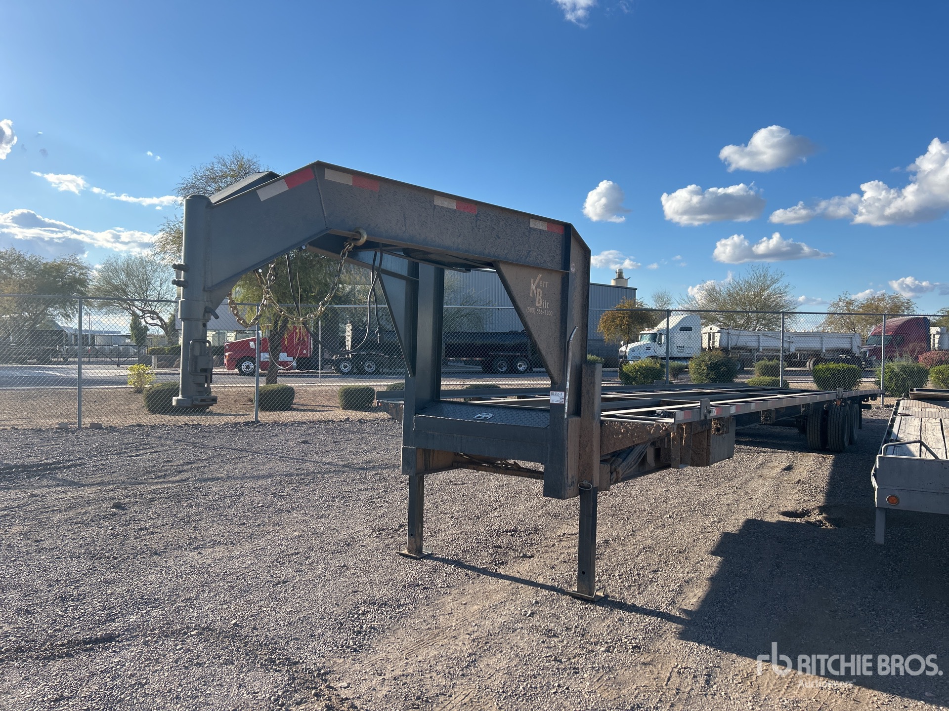 Kerr Built 2024 Kerr-Built 40 ft T/A Gooseneck Container Trailer | Ritchie Bros ...