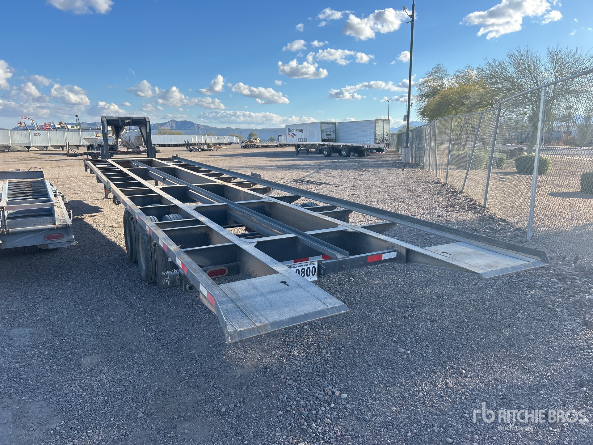 Kerr Built 2024 Kerr-Built 40 ft T/A Gooseneck Container Trailer | Ritchie Bros ...
