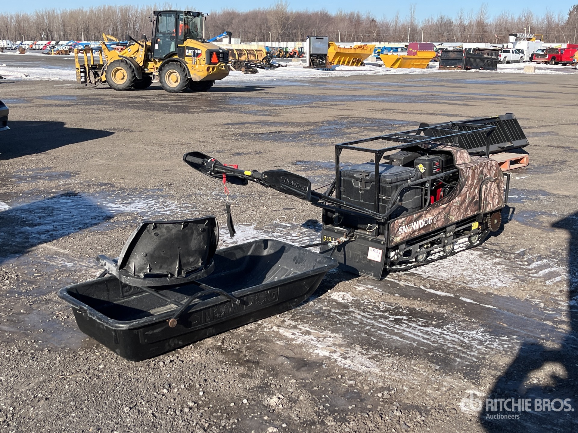 2021 snowdog SB13-MER-R-GC Compact Utility Snow Machine | Ritchie Bros ...